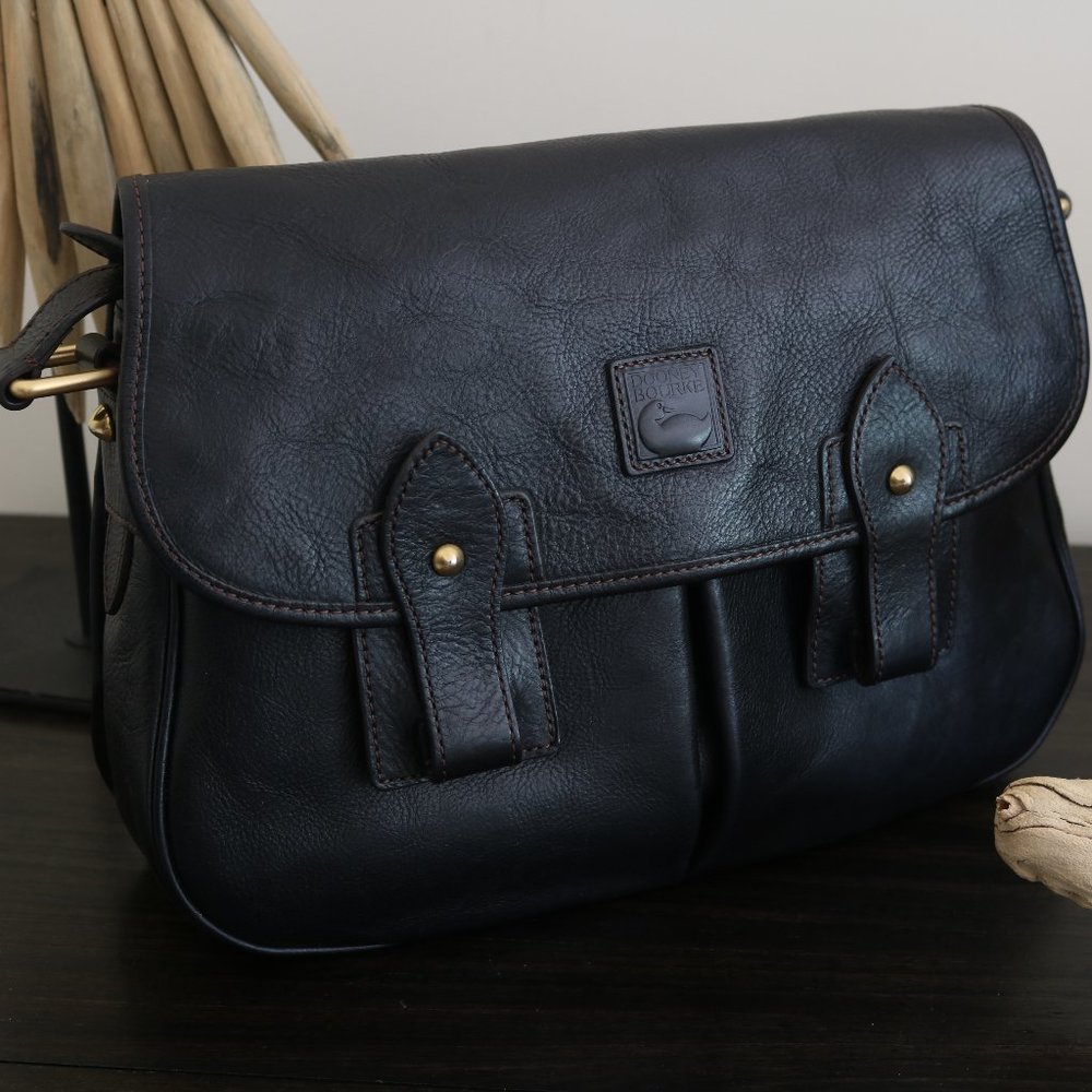 Dooney & Bourke Black Leather Crossbody